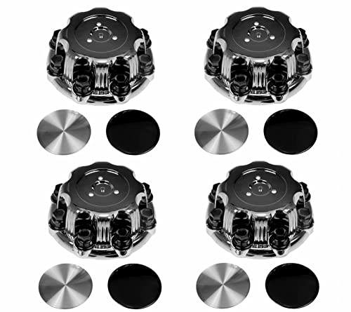 Wheel Center Cap Set for Chevy Avalanche Silverado Tahoe GMC Sierra Yukon