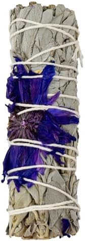 Smudge Kit White Sage With Beginners Guide, Sage Bundle, Palo Santo, Abalone Shell, Tripod Stand, Spiritual Cleansing, Home Energy Clearing Sage Smudge Kit