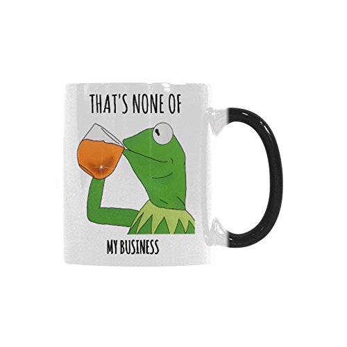 That's None Of My Business Coffee Mug Morphing Mugs Ceramic Material Mugs Tea Cup White 11Oz #TOP24