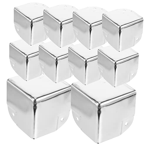 Osaladi Caja De 10 Piezas Caja De Madera Protector De Gabinete De Esquina Protectores De Esquina Para Muebles Protector De Equipaje Esquinas De Cama Elevada Protectores De Esquina De Mesa