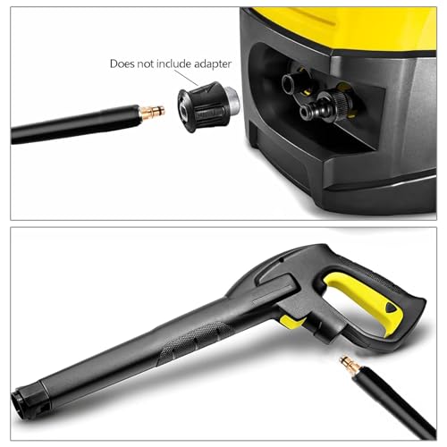 10M Hochdruckschlauch für Kärcher K2 K3 K4 K5 K6 K7, Hochdruckreiniger schlauch mit Click Quick Connect Stecksystem, Hochdruckreiniger Schlauch Zubehör, Hochdruck Verlängerung Ersatzschlauch