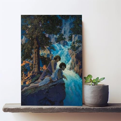 Toile cascade Maxfield Parrish pour habiller un mur vide de bureau - 2