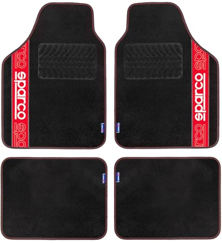 Alfombrillas Coche Universal Rojas Marca Sparco