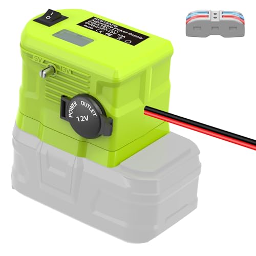 Convertisseur Ryobi 18V vers 12V pour alimenter la glacière de voiture en camping