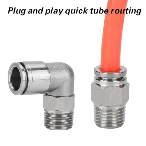 Conector de tubo de aire PCF SL para proyectos de bricolaje y compresores de taller 5