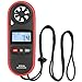Messe mit günstig Kaufen-JUSTOOL Handheld Windmesser Digitaler Anemometer Windgeschwindigkeitsmesser mit Hintergrundbeleuchtung IP65 Digital LCD Wind Speed Meter °C / °F mit Thermometer (m/s, Ft/min, Knots, Km/h, Mph, bft)