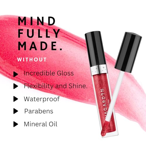 Lip Gloss Bright Cherry 859 ideal para maquillar tus labios de noche 4