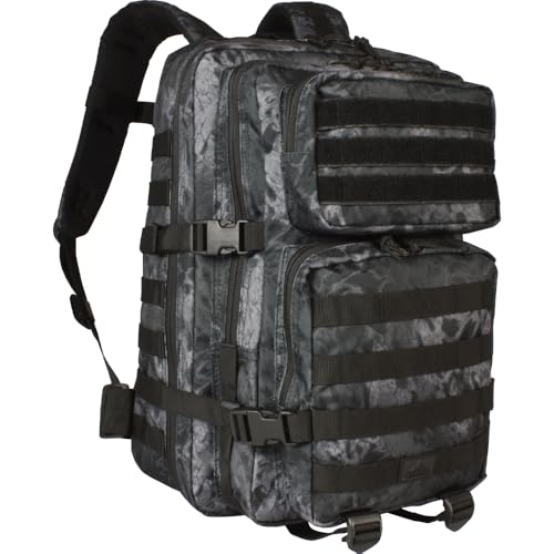 Image of Red Rock Outdoor Gear - Large Assault Pack, Prym1 Black Out Camo, 11.5"W x 18"H x 12"D, Classic