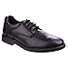 Hush Puppies Tim, Jungen Derby Schnürhalbschuhe, Schwarz (Black), 38 EU(5 UK)