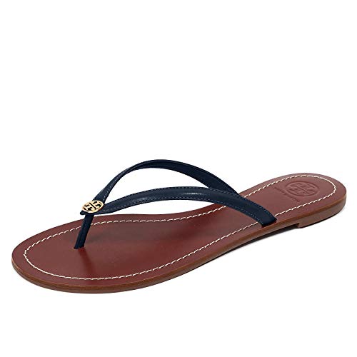 Tory Burch Terra Thong Flip Flops Leather Thong Sandals