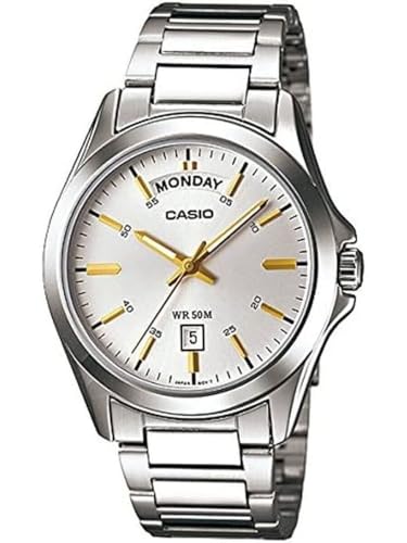 Casio Classic Silver Watch MTP1370D-7A2 [JVINVbNVo[rvMTP1370D-7A2]