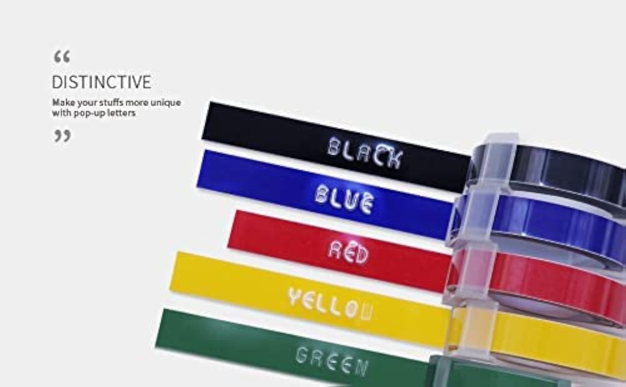 Embossing Label Maker Tape for DIY Craft