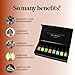 Pure Essential Oil Set for Diffuser - Aromatherapy Essential Oils for Diffusers for Home Travel and Self Care with High Grade Essential Oils for Hair Skin and Nails - Oil Diffuser Essential Oils Set