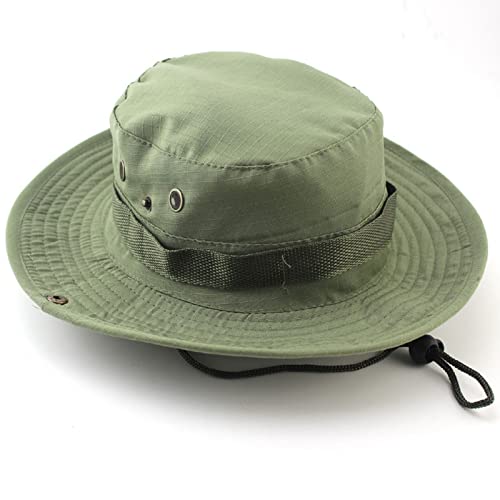 Mens Wide Brim Sun Hat Outdoor Safari Bucket Hats UV Protection Hiking Fishing Hat Travel Camping Flap Hats for Men2