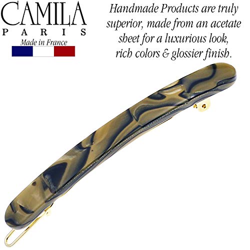 Pinza para cabello Camila Paris CP2990 color beige 2.5" miniatura 4