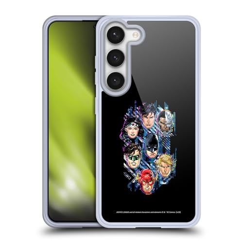 Carcasa Samsung Galaxy S23 5G de gel flexible para evitar roturas con diseño de DC Comics
