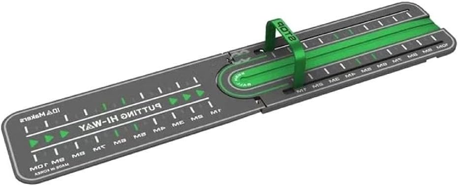Golf Distance Putting Drill Golf Putting Green Mat Practice Putting Ball Pad Mini Golf Putting Training Aids Golf Putting Alignment Guide Golf Distance Putting Trainer Golf Putting