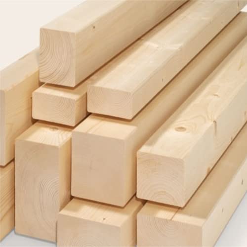 Travetti morali piallati abete sezione : 50 x 50 mm - pacchetto offerta / 100 cm (5 pz.)