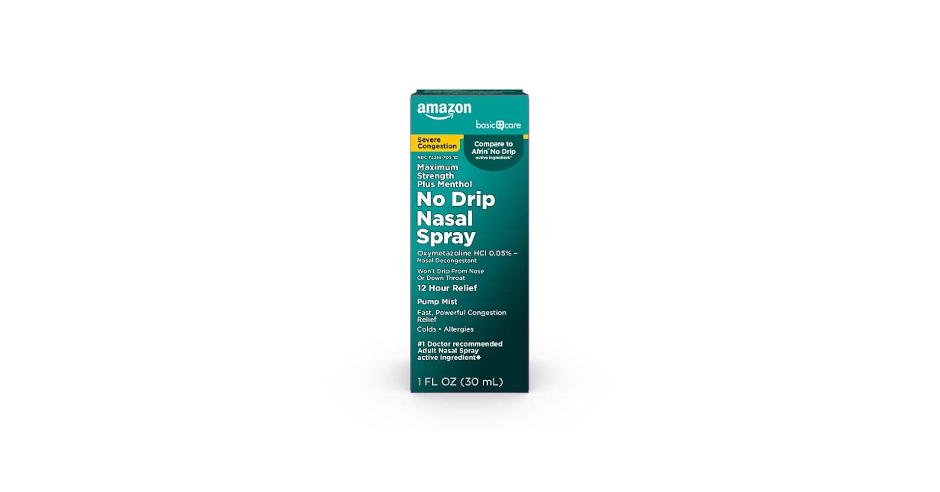 Amazon.com: Amazon Basic Care No Drip Severe Congestion