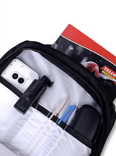 Image of THE GANGSTER Devil Edition Backbencher Bag (faux Leather) With 2 Hidden Pockets