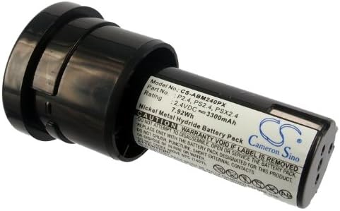 2.4V High-Performance Replacement Battery for BS6 ABS6 with P2.4 PSX2.4 PS2.4/3300mAh