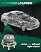 SCITOO 2PC Wheel Hub and Bearing Assembly 2005-2006 for Chevrolet Equinox, 2006 for Pontiac Torrent, 2002-2007 for Saturn Vue 512229 5 Lugs w/ABS
