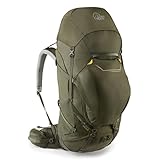 Lowe Alpine Cerro Torre 65:85L バックパック ダークオリーブ、L/XL