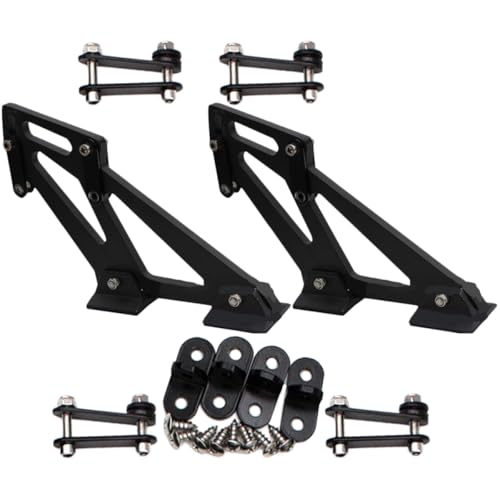 Support de pied d'aileron arrière pour coffre de voiture de course sur circuit automobile