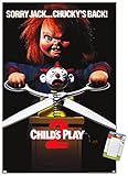 Trends International Child'S Play 2 - One Sheet Wall Poster, 22.375' x 34', Poster & Mount Bundle