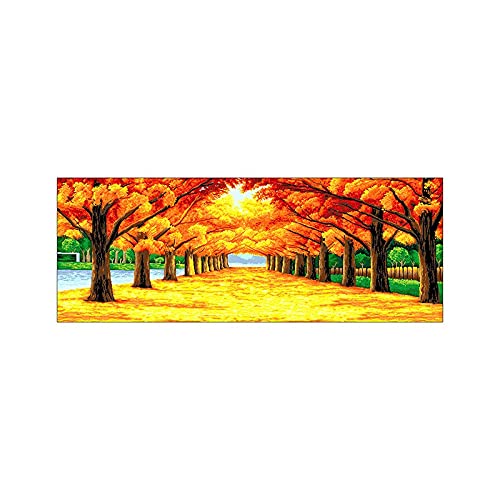Kit diamond painting grand format avec strass complet pour adulte