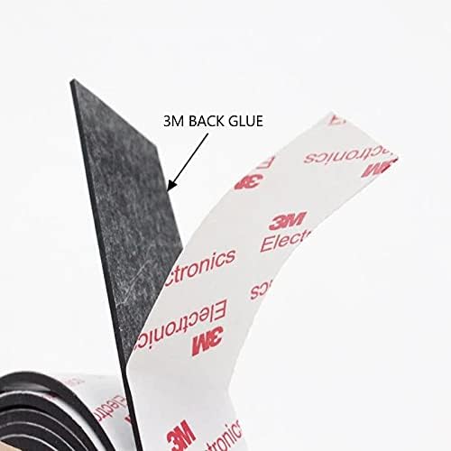 Miniatura 3 de 2 almohadillas antideslizantes de goma de silicona 3M autoadhesivas antideslizantes para fijadores de muebles (4 x 6 pulgadas)