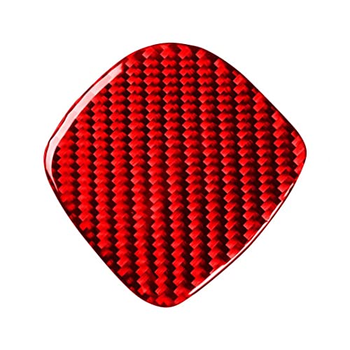 Accesorio Interior de Auto en Fibra de Carbono Rojo miniatura 6