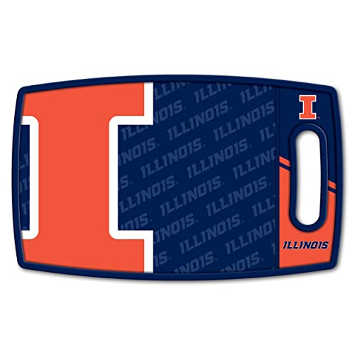YouTheFan NCAA Illinois Fighting Illini Logo Series Cutting Board