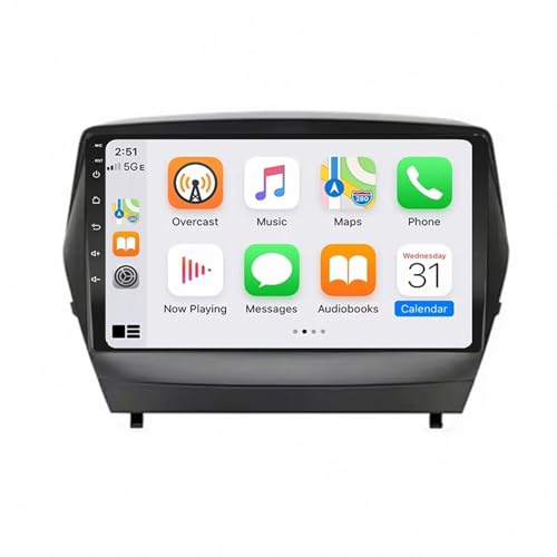 Navegación de Video para Viajes en Hyundai IX35 2010-2015 Autoradio Pantalla Táctil con GPS