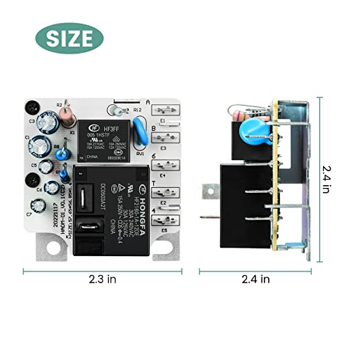 Haoguo Time Delay Relay 12V, The Replacement Of Rly02807 Relay Switch, Suitable For Central Air Conditioners Heat Pumps Air Processors Furnaces #TOP4