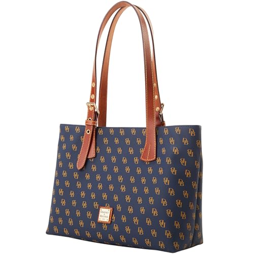 Image of Dooney & Bourke Handbags for Women, Gretta Hanna Tote Bag with Zipper Compartment