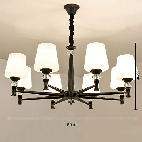 Suspension moderne simple E27 pour un éclairage de plafond harmonieux - 8