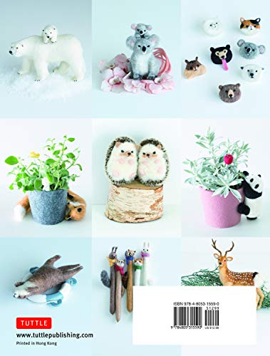 Lovable Felted Animals: Enchanting Mascots, Pets And Accessories #TOP1