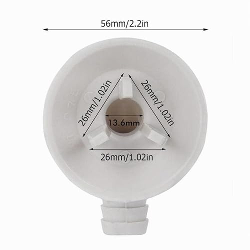 Miniatura 2 de Eatbuy Boquilla De Drenaje De Aire Acondicionado - Codo De Aire Acondicionado Boquilla De Drenaje Dispositivo Exterior Conector De Tubería De Agua De Drenaje