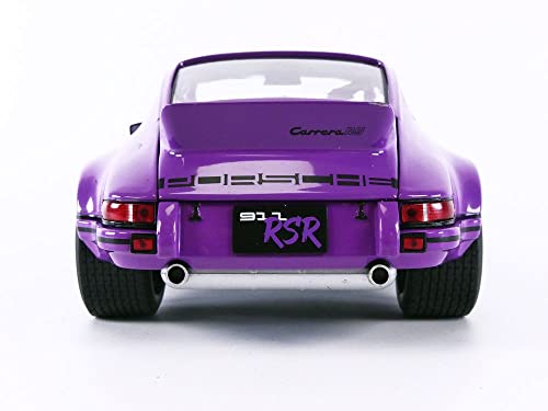 Solido S1801114 1:18 1973 Porsche 911 Rsr Purple Street Fighter Collectible Miniature Car, Multi #TOP4