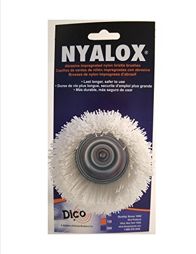 Dico Products 720083 Nonabrasive Cup Brush, White, 2.5 inch #1