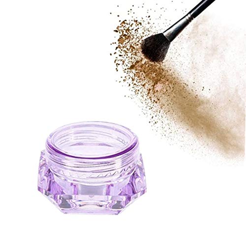Preisvergleich Produktbild DUOBANGS Reise Flaschen Salbentiegel Reisezubehör Reise-Flaschen Make-up-Speicher Kunststoffbehälter Mit Deckel Tragbare Lotionsemulsionsflasche Purple