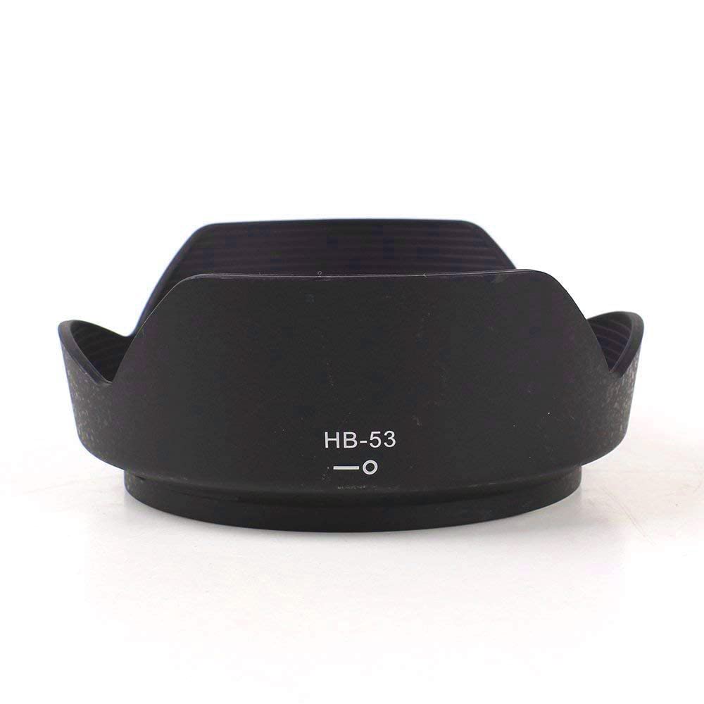 Hanumex HB-53 Lens Hood, Compatible with Nikon AF-S Nikkor 24-120mm f/4G ED VR Lens, Black-image-22