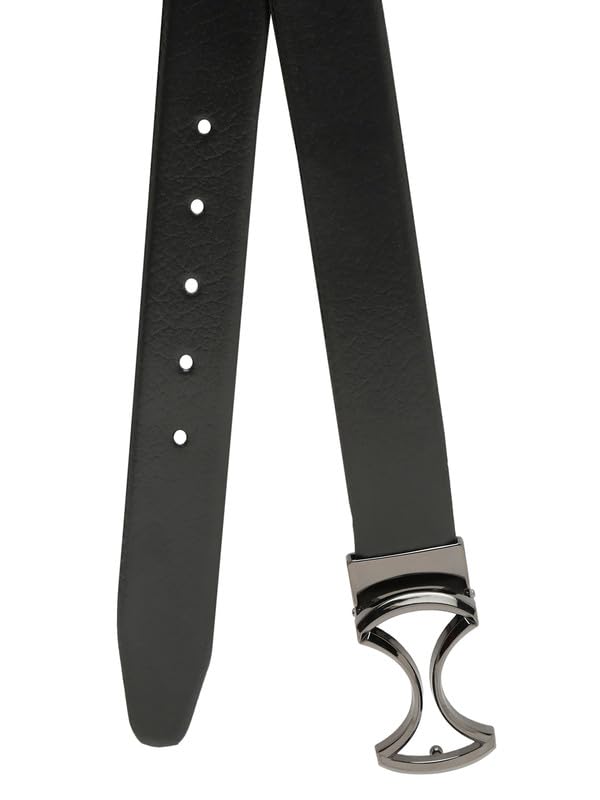 Image of TEAKWOOD LEATHERS Leather Men Reversible Adjutable, Regular Fit for Jeans Office, Outdoor All Occasion Men's Leather Belt | T BT 732