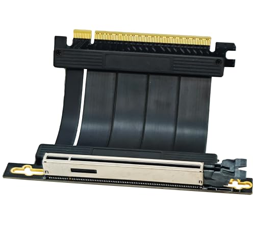 Câble d'extension PCI-E Express X16 Sintech 90° contre l'encombrement GPU