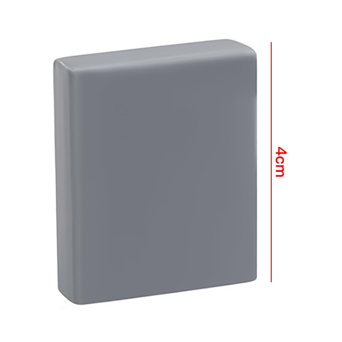 Set da 4 pezzi di gomme impastabili per artisti, gomme per schizzi, disegni e uso in ufficio a scuola, colore grigio