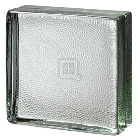 Seves Glass Block 8x8x3 Vistabrik Stippled Glass Block