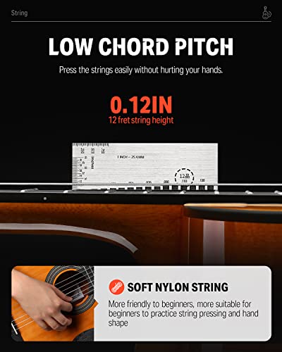Donner Guitare Classique 4/4 Pack pour Adulte Débutant Guitare Acoustique Folk 39 Pouces avec Nylon Corde Accordeur… - Les Beatles, Paul McCartney, John Lennon, RIngo Starr, George Harrison Donner Guitare Classique 4/4 Pack pour Adulte Débutant Guitare Acoustique Folk 39 Pouces avec Nylon Corde Accordeur… – Image 5