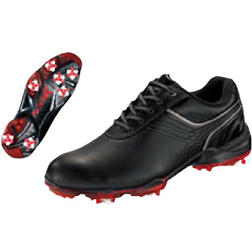 未使用 SRIXON スリクソン ゴルフシューズ 26cm EEE ブラック Amazon | スリクソン（SRIXON） ゴルフスパイク GGS-S006 ブラック