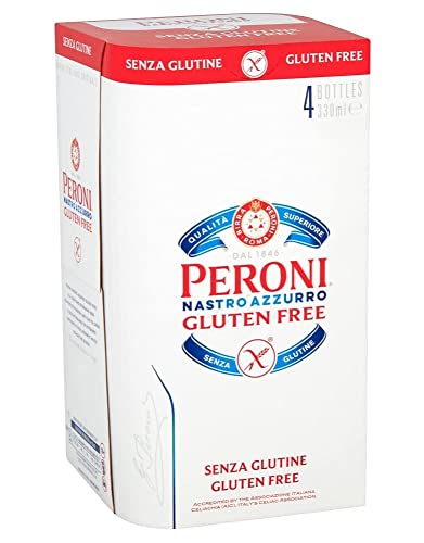Peroni Nastro Azzurro Gluten Free Bottles 4 x 330ml